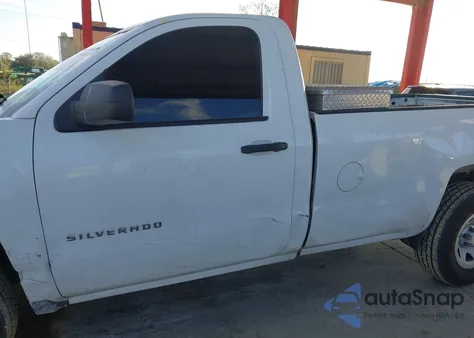 2015 Chevrolet Silverado 1500 Wt из США, поврежденный, VIN 1GCNCPEH4FZ390920